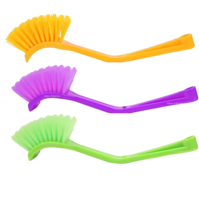 Plastic Wash BasinToilet Seat Cleaning Brush - SMALL - BULKMART - 1007 - 06