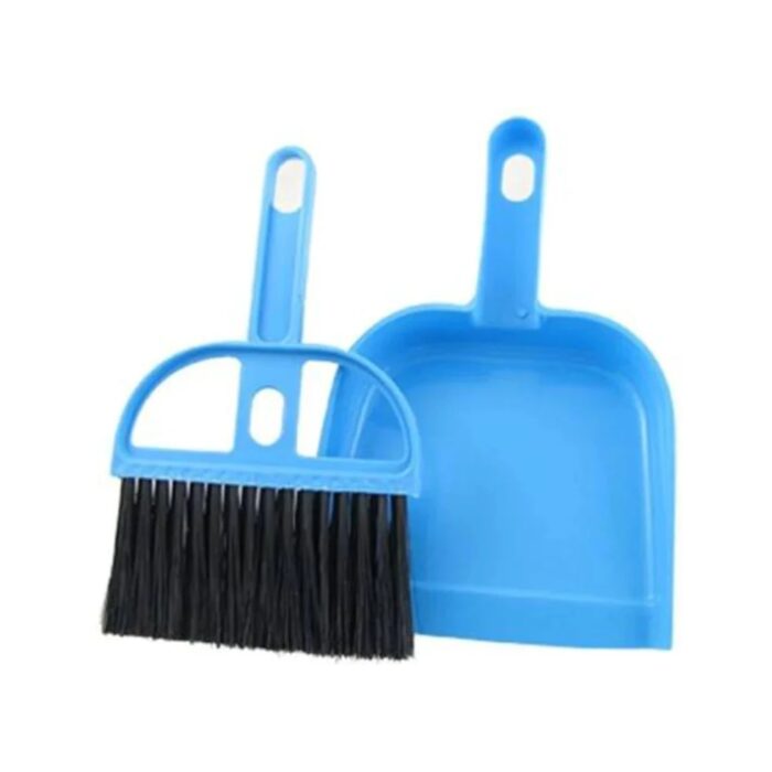 Mini Dustpan With Brush - Set of 2 ( For Multipurpose Cleaning) - 1016 - BULKMART - 01