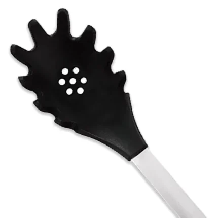 Stainless Steel Skimmer with Holding Spatula for Oil Frying, Cooking - 2054  - BULKMART - BULKMART - Online Shop for House Hold Items