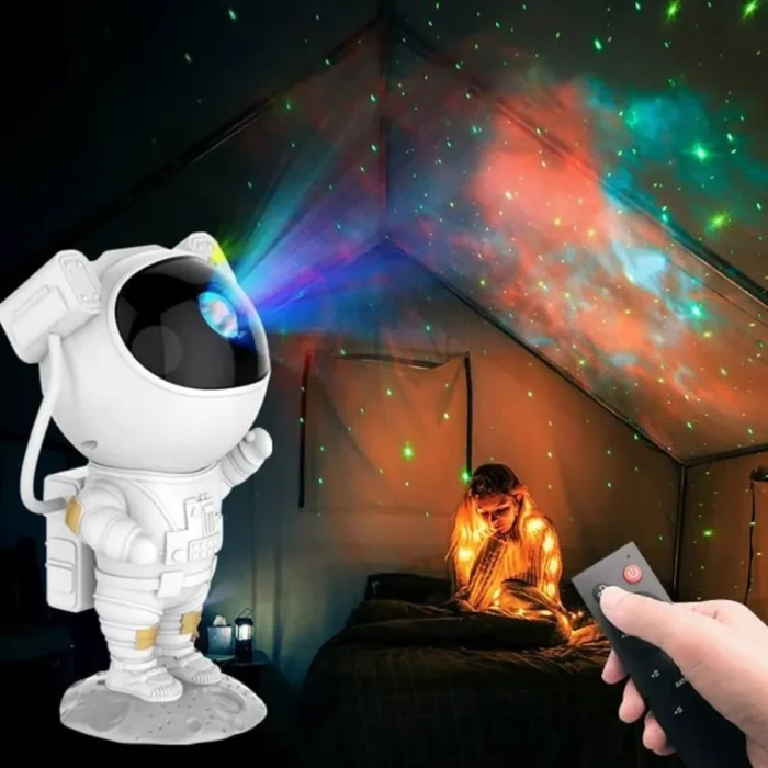 Astronaut Star Projector, Nebula Lamp, Galaxy Projector with Timer _ Remote for Kids - 8006 - BULKMART - 03