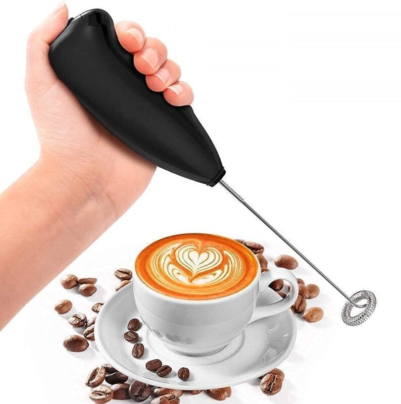 Mini Hand Portable Blender for Coffee, Egg Beater, Milk Frother Electric Foam Maker - 2508- BULKMART-1