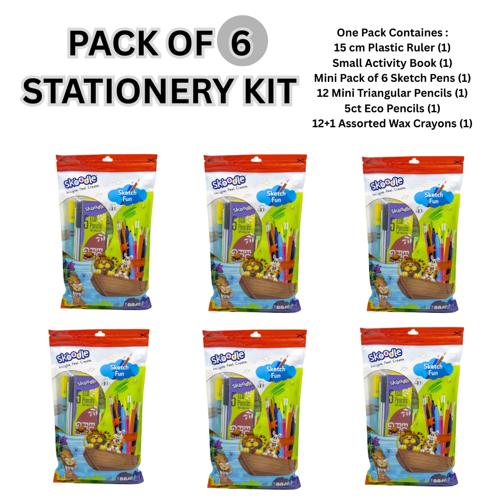 PACK OF 3 STATIONERY KIT